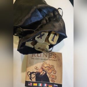 Set of Runes with a paper guide